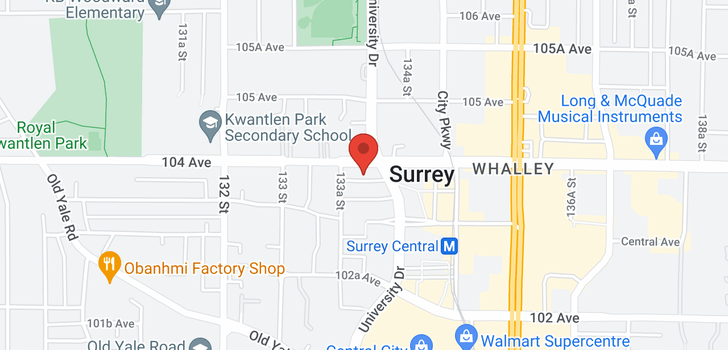 map of 3002 13398 104 AVENUE